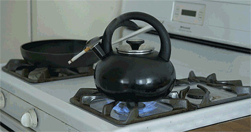 kettle smoking